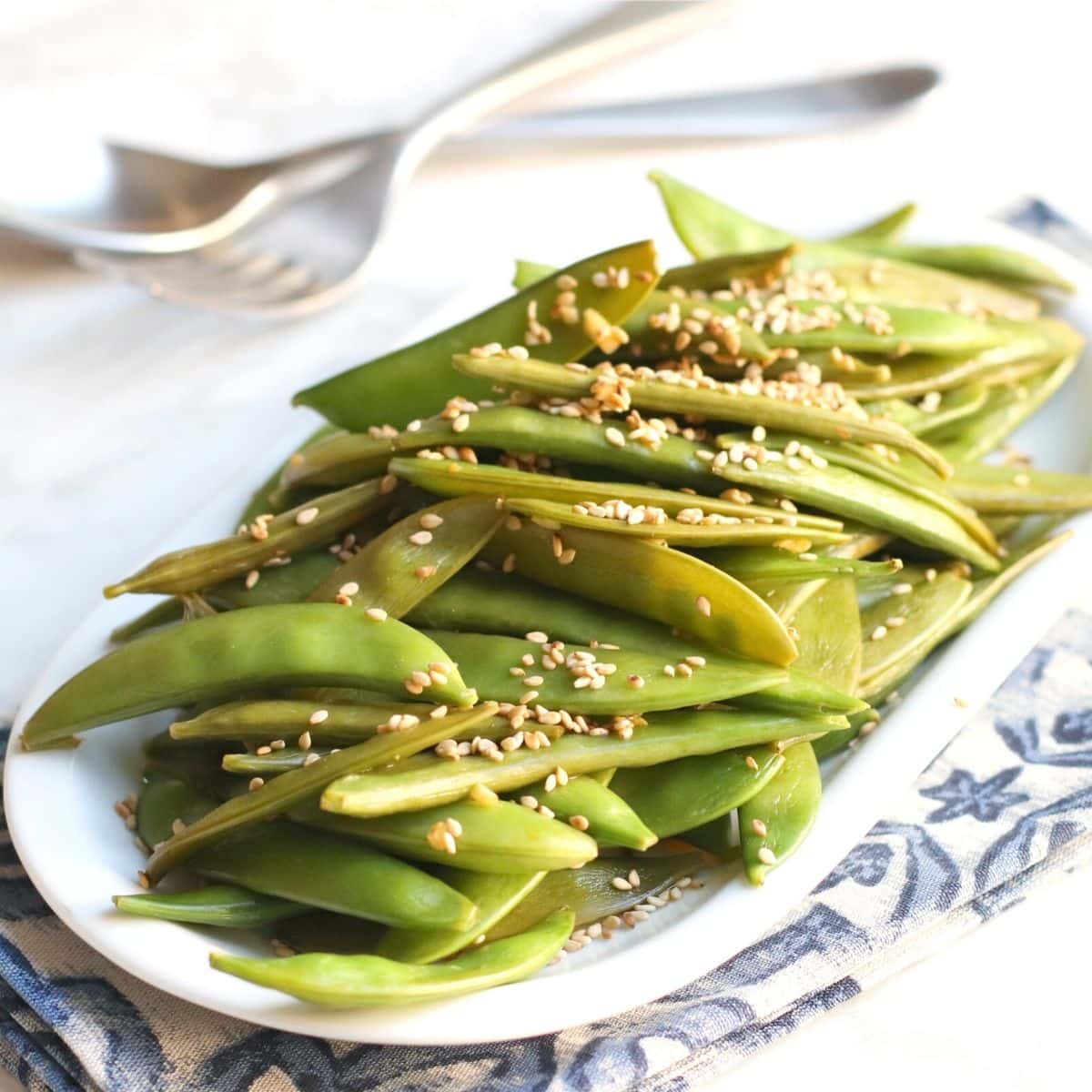 Sugar Snap Peas Stir Fry - Veggies Save The Day