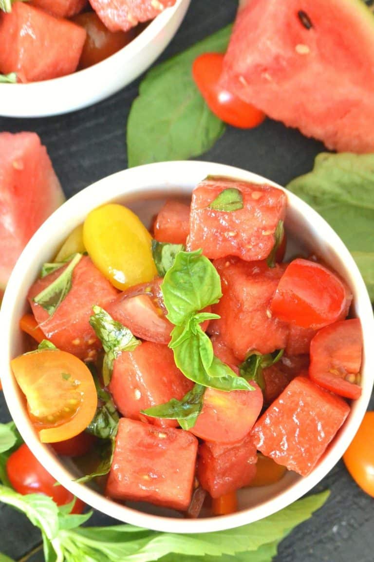 Watermelon Tomato Salad Veggies Save The Day