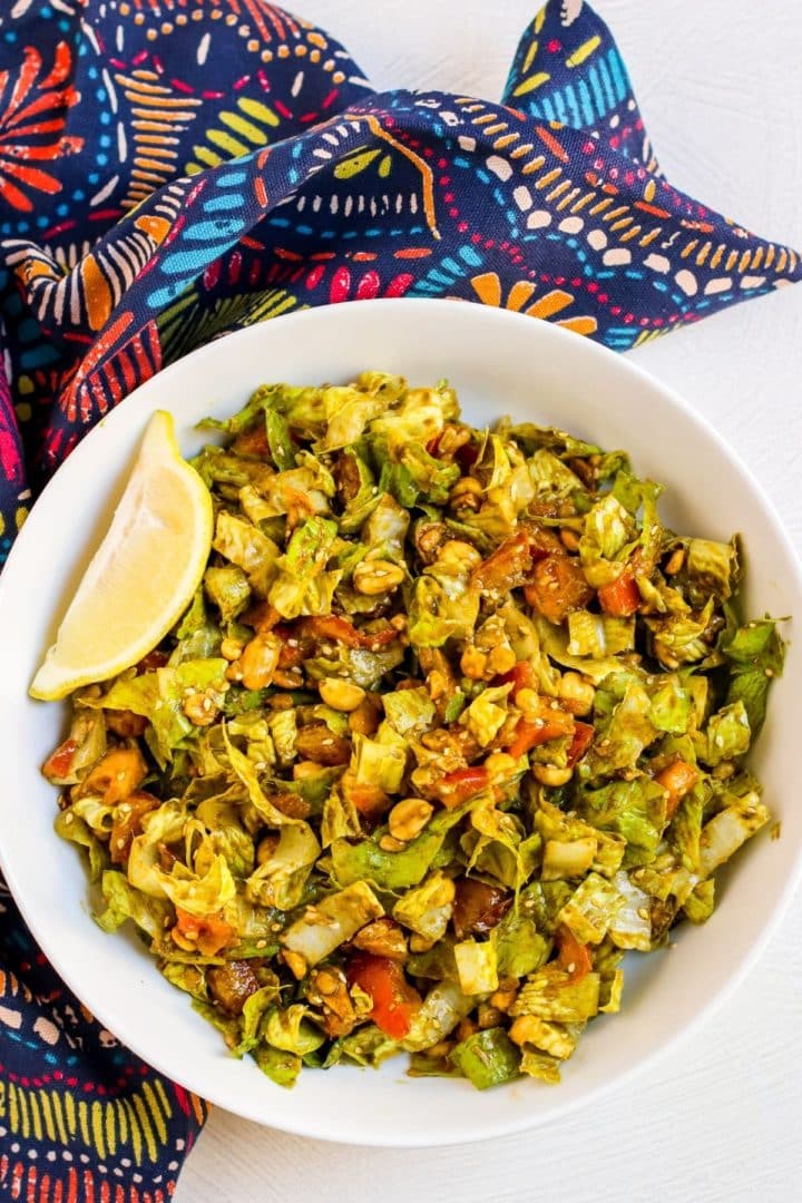 Burma Superstar Tea Leaf Salad Veggies Save The Day