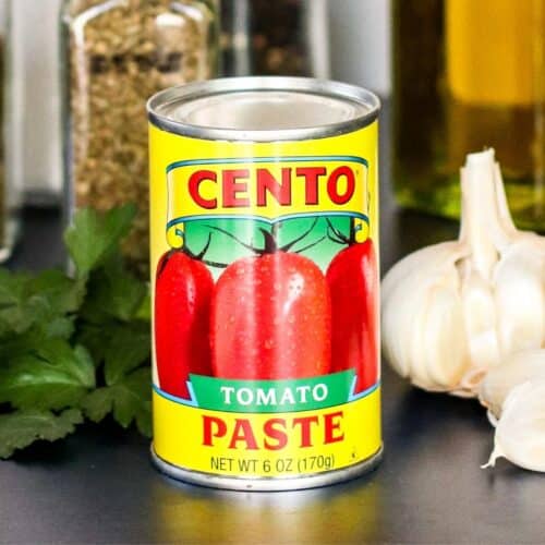 Can of tomato paste.