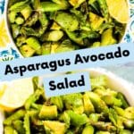 Images of Asparagus Avocado Salad.