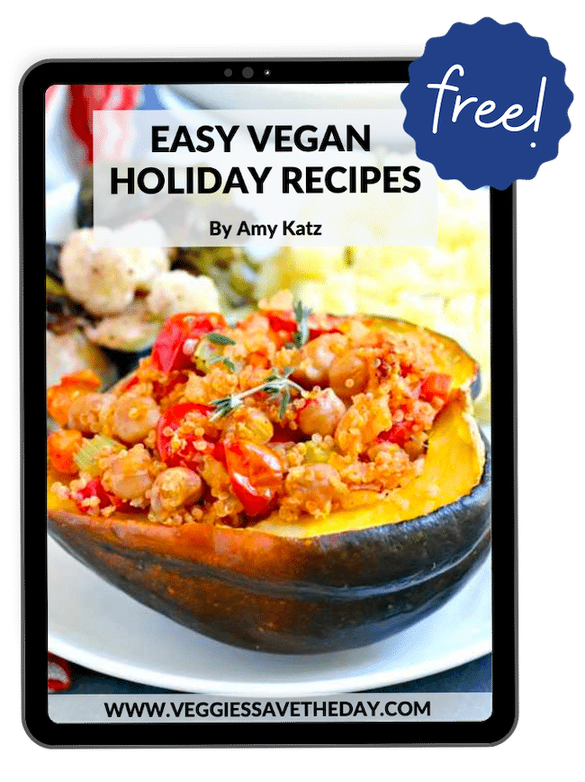 veggies save the day holiday recipes ebook