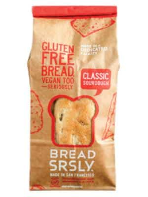 Loaf of Bread SRSLY vegan gluten-free sourdough bread.