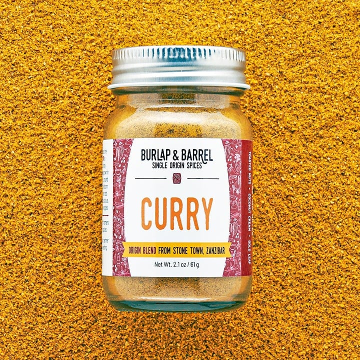 Curry powder from Burlap & Barrel.
