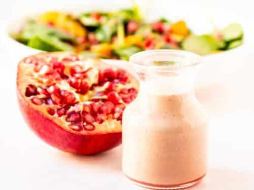 Blender Pomegranate Salad Dressing (with Fresh Arils, Not Juice)